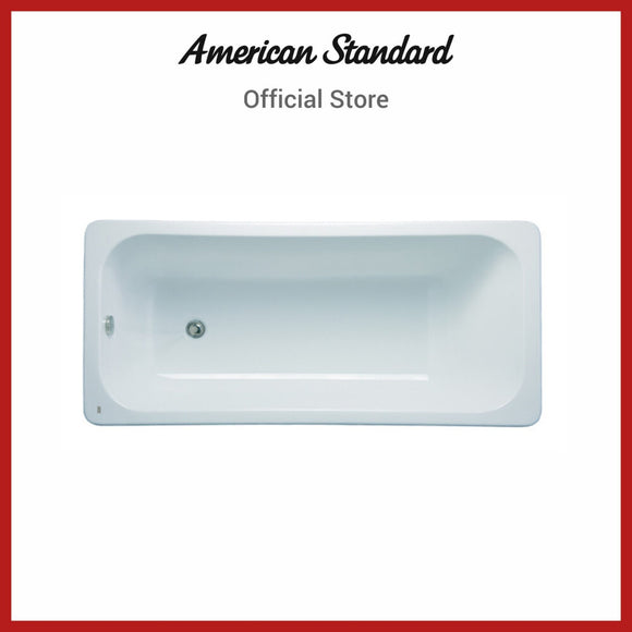 ပေါ်လာသောအမှိုက်နှင့် ပြည့်လျှံနေသော American Standard Active tub ရေ (70270P-WT)