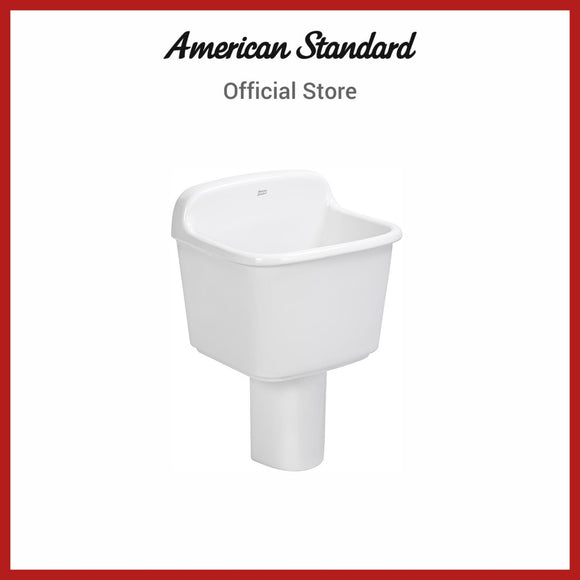 American Standard Jelly Service Sink With Pedestal (CCASF207-1000410F0)