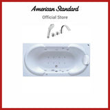 American Standard Tizio + Pillow Jacuzzi Bathtub (TF-7292-WT)
