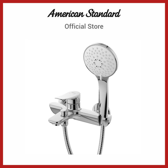 American Standard Milano-Bathtub Mixer Tap & Hand Shower Hot and Cold (FFAS0911-6T2501BT0)