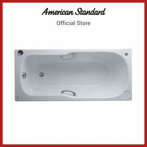 带排水和溢流功能的美国标准工作室浴缸 (TF-7140-WT)
