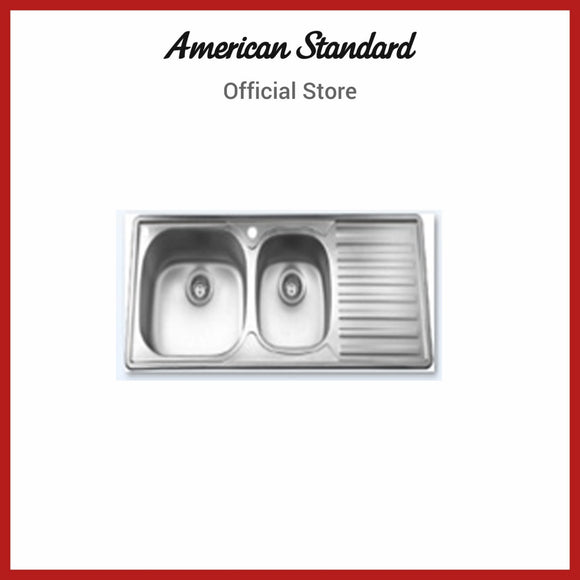American Standard Kitchen Sink Bowl with Waste and Overflow (FFASX172-5D2B00BF5)