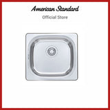 American Standard Kitchen Sink Small Single-Bowl with Waste and Overflow (FFASX110-202B50BC5)