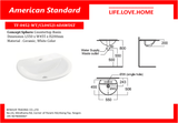 American Standard Concept Sphere Countertop Wash Basin (0452-WT)