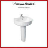 American Standard Concept Sphere Wall Hung Wash Basin With Full Pedestel (0552/0742-WT-0)