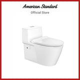 မျက်နှာရှည်နှင့် ပျော့ပျောင်းသော အပိတ်ထိုင်ခုံ (TF-2007TSC-WT-0) ရှိသော American Standard Acacia SupaSleek One Piece Toilet