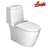 American Standard Acacia E Close Coupled Toilet With S&C Seat (2307-WT-0)