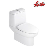 American Standard Milano- Two Piece Toilet With S&C Seat (2327SC-WT-0)