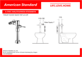 American Standard Flush Valve for Toilet (A-5901-06N)