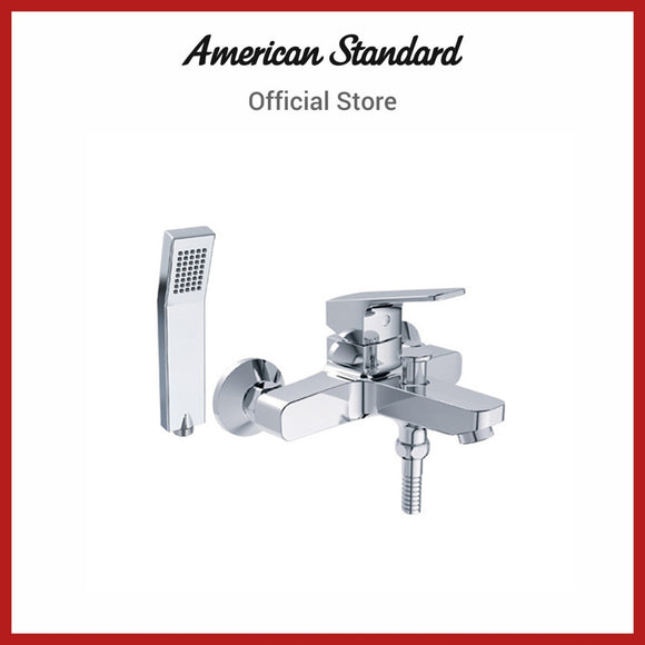 American Standard Concept Square Express Bathtub Mixer Tap & Hand Shower Hot and Cold (A-0411-200)