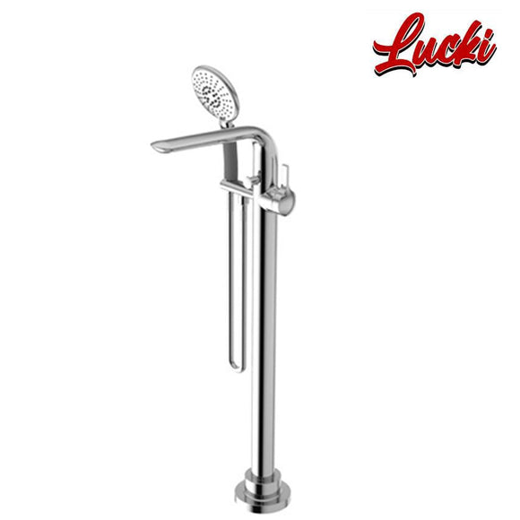 American Standard IDS Floor Standing Bath and Shower Mixer with Hand Shower Hot and Cold (FFAS-6816-601500BC0)