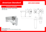 American Standard Milano Wall-Mount Basin Mixer အပူနှင့်အအေး (FFAS0904-102500BF0)