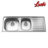 American Standard Kitchen Sink Bowl with Waste and Overflow (FFASX172-5D2B00BF5)