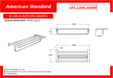 American Standard Acacia Evolution Towel Rack (K-1395-53-N)