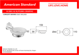 American Standard Concept Round-Soap Dish (K-2801-42-N)