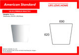 American Standard Imagine-Mirror (LH-03)