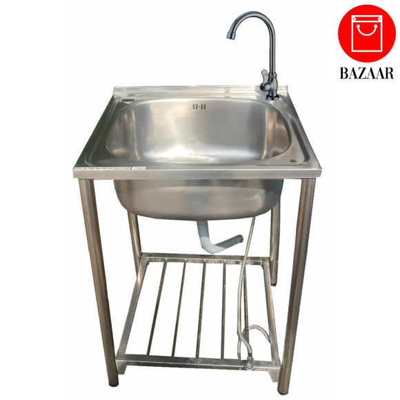 Hands-Free Stainless Steel Sink (Model B)