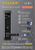 Solex 6-Way Access Digital Lock with Handle
