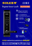 Solex 5-Way Digital Lock with Handle